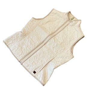 Woolrich Quilted Reversible Fleece Lined Vest